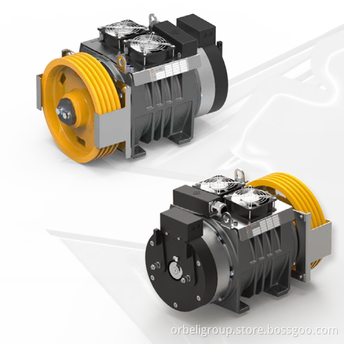 MDX26M Gearless Elevator Traction Machine Motor